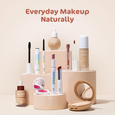 Mamaearth Hydra-Glow Illuminating Drops With Vitamin C & Hyaluronic Acid - 15Ml | All Skin Type Multi-Purpose Primer Drops |Light Moisturizes Skin | Gives Non-Greasy Dewy Finish